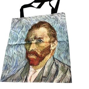 Vincent Van Gogh Self Portrait Tote Bag Large Multicolor Art Theme Dura…